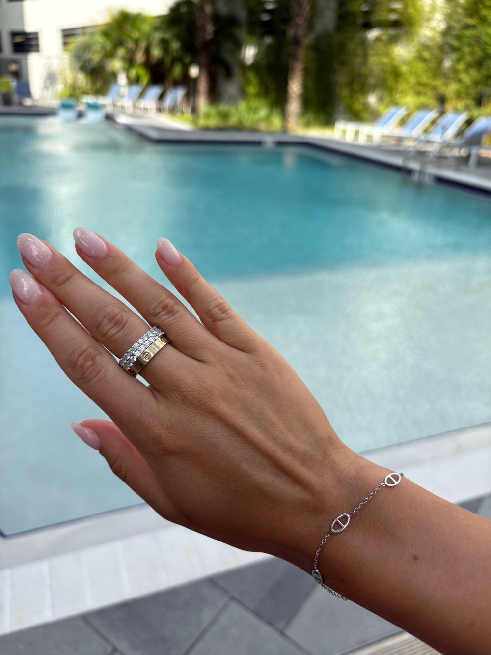 Delicate Silver Link Bracelet